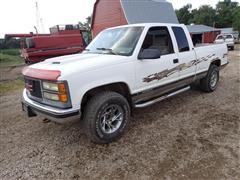 1995 GMC Sierra 1500 Extended Cab 4WD Pickup 