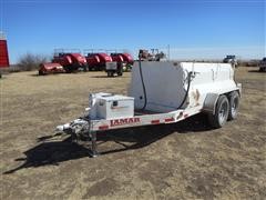 2013 Lamar 1000 Gallon Fuel Trailer 