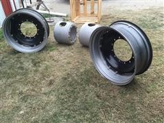 2012 Case IH Front Dual Rims W/Spacers 
