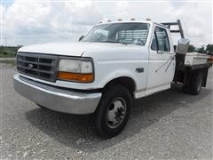 1995 Ford F350 Flatbed Pickup 