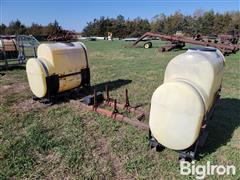 200 Gallon Saddle Tanks W/Brackets 