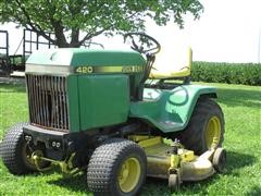 1985 John Deere 420 Lawn Mower 