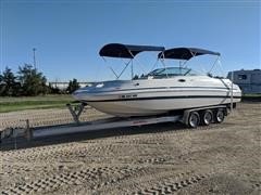 2000 Chris Craft 262 Boat And Tri/A Trailer 