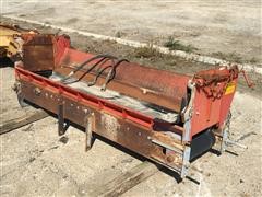 H T C #1800 8' Hydraulic Truck Conveyor 