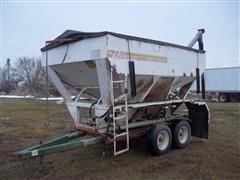 Tyler 2 Compartment Bulk Fertilizer Tender Trailer 