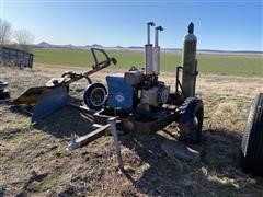 Miller Portable Welder Trailer W/Cutting Torch 