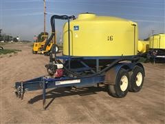 Duo Lift Tender T/A Trailer w/ 1200 Gallon Cone Bottom Tank 