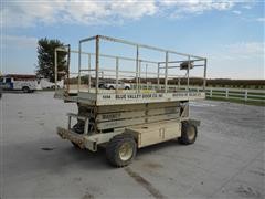 1980's Weber Bandit 7225 Awd Scissor Lift 