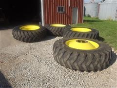 Firestone 20.8R-42 Tires & John Deere Wheels 