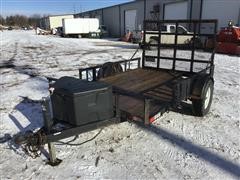 H&H 10’ Flatbed Utility Trailer 