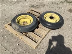 John Deere 1299 Rims W/6.00-16 Tires 