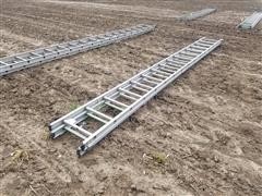 Louisville Aluminum Extension Ladder 