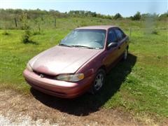 1998 Chevrolet Prism 4 Door Sedan 