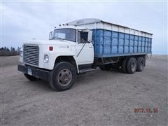 1974 International Loadstar 1800 T/A Grain Truck 