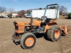 Kubota L275 MFWD Tractor & Attachments 