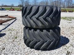 48X25.00-20 Floater Tires & Rims 
