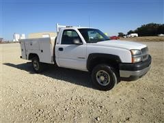 2004 Chevrolet 2500 HD Silverado 2WD Service Truck 