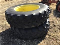 Goodyear DT710 20.8x42 Tires On Rims 