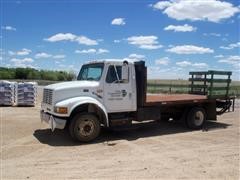 1997 International 4700 Flatbed Truck 