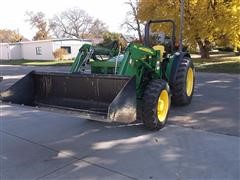 2010 John Deere 5065M MFWD Commercial Utility Tractor / Loader 