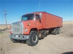 1987 Ford LNT 8000 T/A Grain Truck 