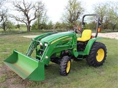 2007 John Deere 3203 MFWD Compact Utility Tractor W/ Loader 