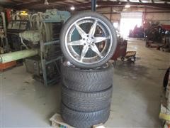 Foose 24" 6 Spoke Rims/Tires 