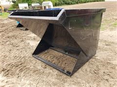 Kit Containers 2-Yard Skid Steer Trash Hopper 