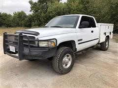 2001 Dodge Ram 2500 Laramie SLT 4x4 Extended Cab Service Truck 