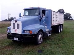 1990 Kenworth Construction T600 T/A Grain Truck 