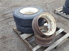 235/75R17.5 Tires & Steel Wheels 