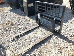 Skid Steer Fork Lift Attachment 