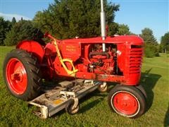 1946-1948 Massey Harris 20 Tractor With Belly Mower 