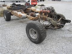 1975 Chevrolet 1/2 Ton Chassis With Motor And Transmission 