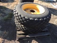 Goodyear 24.4-24 Swather Tires With Rims 