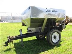 2008 Adams Fertilizer Spreader Trailer 