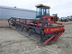Versatile 4400 Self Propelled Windrower/Draper Header 