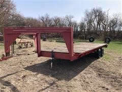 T/A Shop Built Flatbed Hay Wagon 