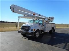 2000 Ford F750 Super Duty Boom Bucket Truck 