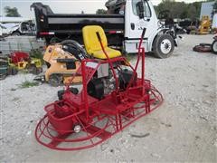 Seated Concrete Power Trowel 