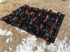 Case IH 24 Row Pneumatic Down Pressure Bags W/Brackets & Linkages 