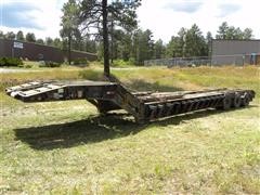 1977 (Unspecified) Military 50 Ton Tri/A Lowboy Trailer 