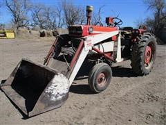1968 Massey Ferguson 180 2WD Tractor With Kent 400 Front-End Loader 