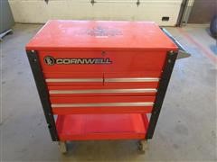Cornwell Portable 4 Drawer Tool Cabinet 