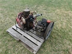 Gas Engine & Rotary Water Pump 