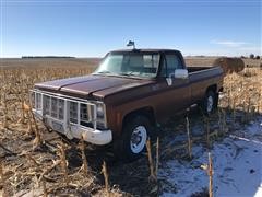 1980 Chevrolet Custom Deluxe 20 4X4 Pickup 