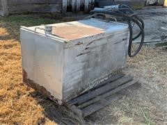 100-Gallon Fuel Tank W/Pump, Nozzle & Hose 