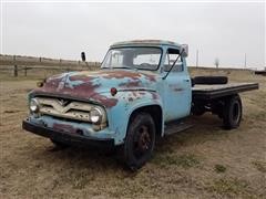 1955 Ford F500 Flatbed Truck 