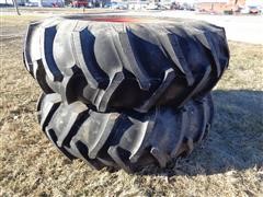 Firestone Traction Field/Road 18.4-30 Tires/Rims 