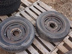 185/70R14 Tires & Steel Rims 